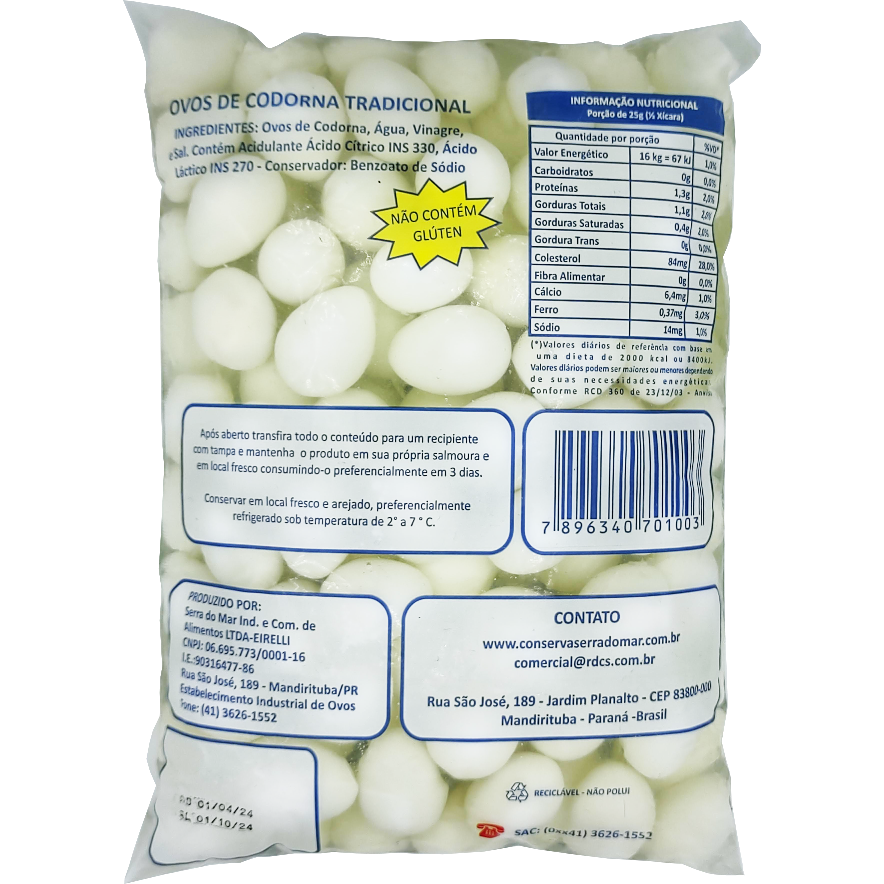 Ovos de Codorna Redução de Sódio 180g (Caixa com 8 unidades) - Momentos Bom  Princípio Alimentos