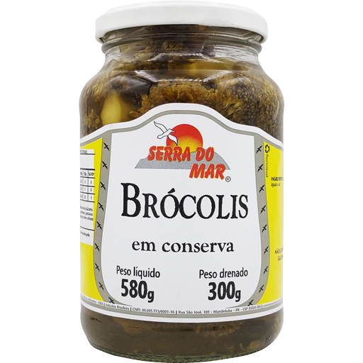 Brócolis em conserva 300g - Serra do Mar
