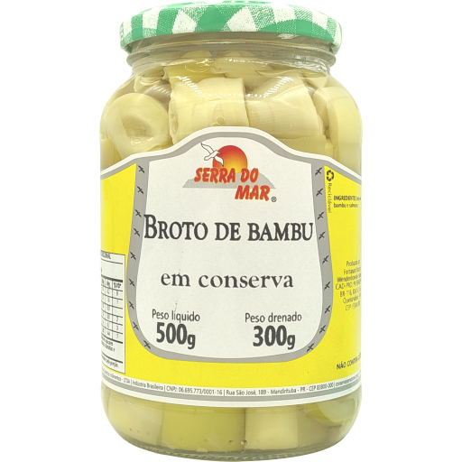 Broto de bambu 300g - Serra do Mar