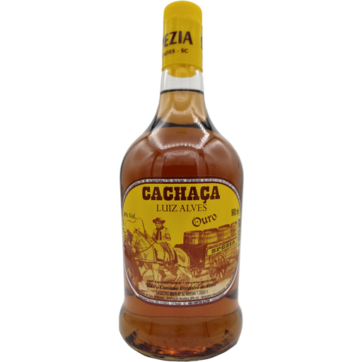 Cachaça luiz alves ouro 900ml - Spézia