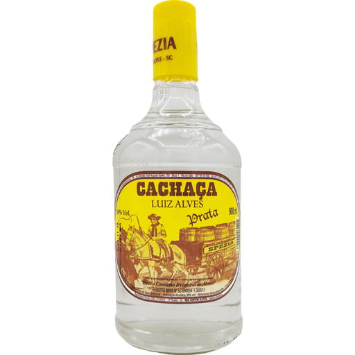 Cachaça luiz alves prata 900ml - Spézia