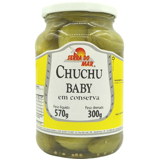 Chuchu em conserva 300g - Serra do Mar