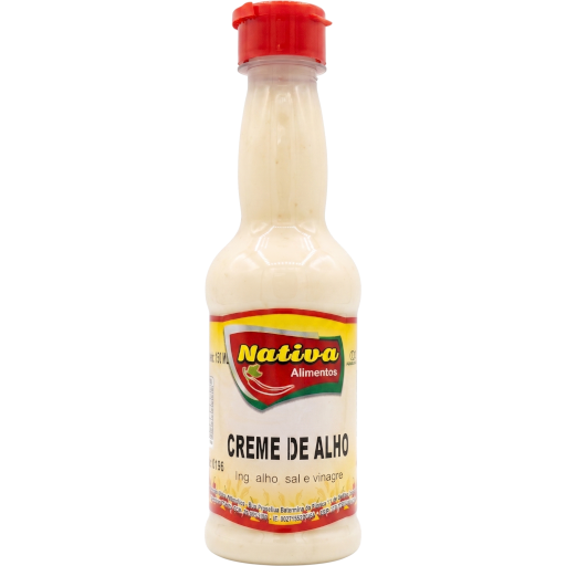 Creme de alho 150ml - Nativa