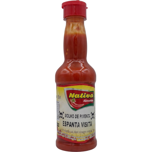 Molho de pimenta espanta visita 150ml - Nativa