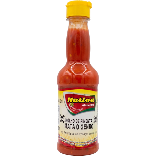 Molho de pimenta mata genro 150ml - Nativa
