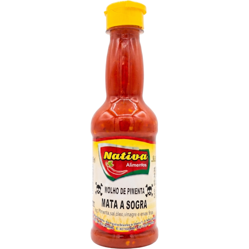 Molho de pimenta mata sogra 150ml - Nativa