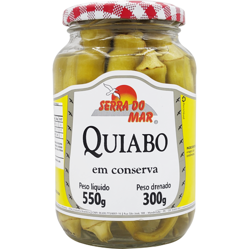 Quiabo em conserva 300g - Serra do Mar