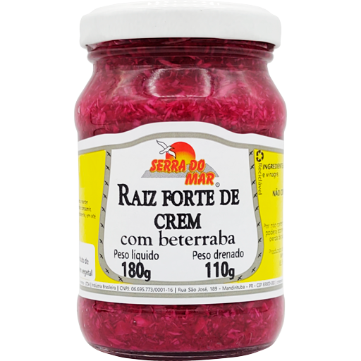 Raiz forte de crem com beterraba 110g - Serra do Mar