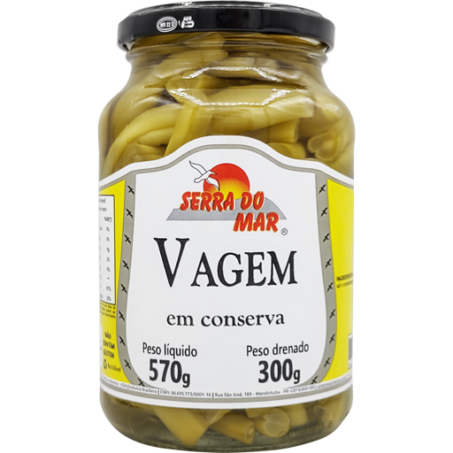 Vagem em conserva 300g - Serra do Mar